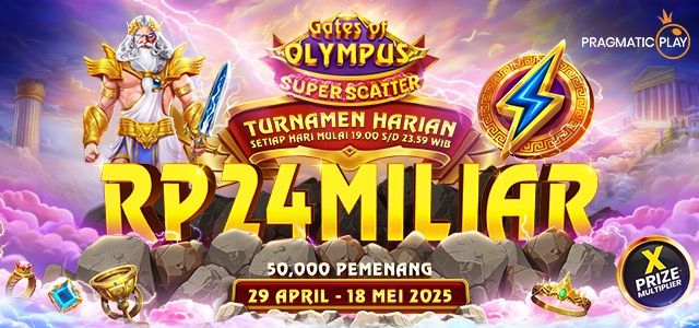 Pragmatic Play - Gates of Olympus Super Scatter Daily Tournaments